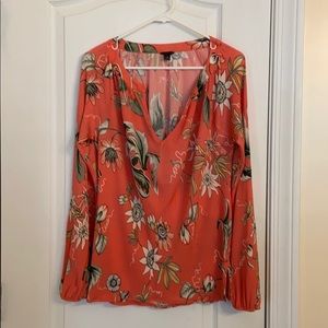 Ann Taylor Fun Fall Blouse